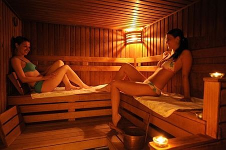 Hotels in Boedapest? - sauna van het driesterren goedkope Hotel Budapest Millennium