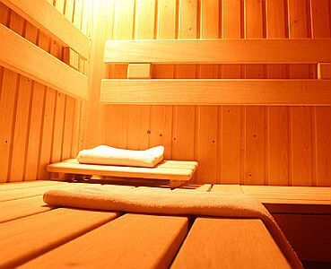 Sauna in Restaurant en Hotel Gastland M1 bij Paty