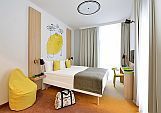 Ibis Styles Budapest City - elegant ingerichte tweepersoonskamer - goedkoop onderdak in Boedapest